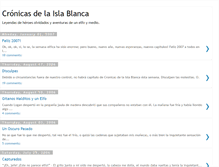 Tablet Screenshot of cronicasdelaislablanca.blogspot.com