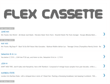 Tablet Screenshot of flexcassette.blogspot.com