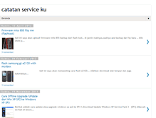 Tablet Screenshot of catatanservice.blogspot.com