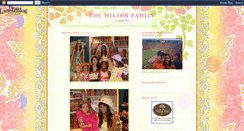 Desktop Screenshot of danielandcarolinewilson.blogspot.com