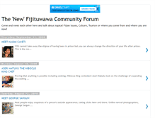 Tablet Screenshot of fijituwawacommunityforum.blogspot.com