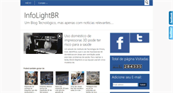 Desktop Screenshot of infolightbr.blogspot.com