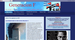 Desktop Screenshot of generaciondefidel.blogspot.com