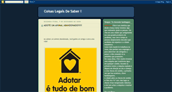 Desktop Screenshot of curiosidadescoisaslegaisdesaber.blogspot.com