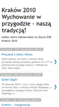 Mobile Screenshot of krakow2010-mikolow.blogspot.com