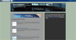 Desktop Screenshot of nuevoparquet.blogspot.com