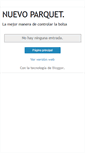 Mobile Screenshot of nuevoparquet.blogspot.com