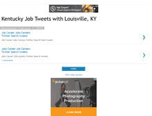 Tablet Screenshot of kentuckyjobtweets.blogspot.com