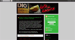 Desktop Screenshot of botedebasura.blogspot.com