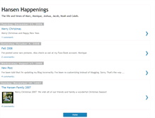 Tablet Screenshot of moniquehansen.blogspot.com