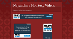 Desktop Screenshot of nayanthara23.blogspot.com