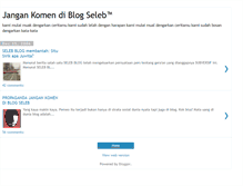 Tablet Screenshot of blogseleb.blogspot.com
