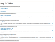 Tablet Screenshot of blogdozelito.blogspot.com