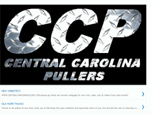 Tablet Screenshot of centralcarolinapullers.blogspot.com