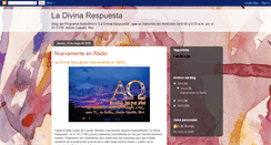 Desktop Screenshot of ladivinarespuesta.blogspot.com