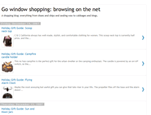 Tablet Screenshot of gowindowshopping.blogspot.com