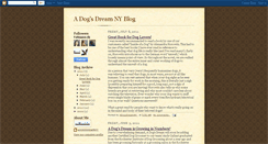 Desktop Screenshot of adogsdreamny.blogspot.com