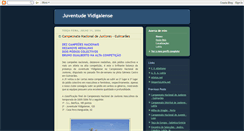 Desktop Screenshot of juventudevidigalense.blogspot.com