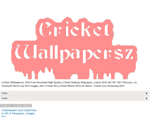 Tablet Screenshot of cricketwallpapersz.blogspot.com