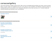Tablet Screenshot of carrascoartgallery.blogspot.com