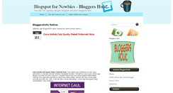 Desktop Screenshot of bloggersholic.blogspot.com