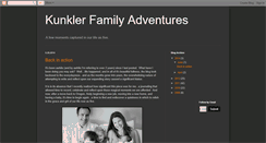 Desktop Screenshot of kunklerfamily.blogspot.com