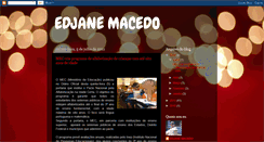 Desktop Screenshot of edjanemacedo.blogspot.com
