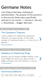 Mobile Screenshot of germanenotes.blogspot.com