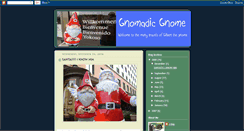 Desktop Screenshot of gnomadicgnome.blogspot.com