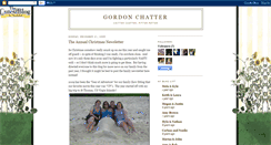 Desktop Screenshot of gordonchatter.blogspot.com