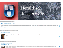 Tablet Screenshot of cbg-heraldiek.blogspot.com