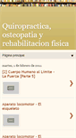 Mobile Screenshot of elrincondelaquiropractica.blogspot.com