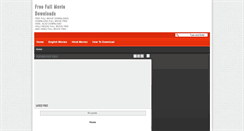 Desktop Screenshot of freefullmoviedownloads.blogspot.com