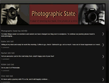 Tablet Screenshot of photographicstate.blogspot.com