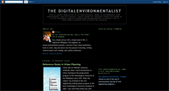 Desktop Screenshot of digitalnvironmentalist.blogspot.com