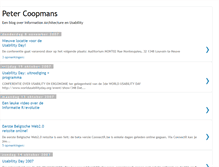 Tablet Screenshot of peter-coopmans.blogspot.com