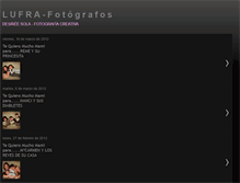 Tablet Screenshot of lufrafotografos.blogspot.com