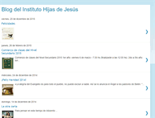 Tablet Screenshot of hijasdejesus.blogspot.com