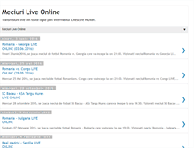 Tablet Screenshot of meciuriliveonline.blogspot.com