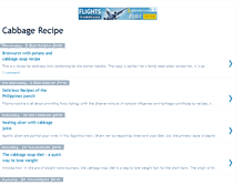 Tablet Screenshot of cabbagerecipe.blogspot.com