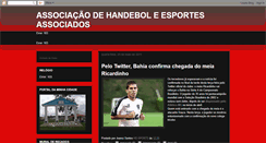 Desktop Screenshot of hdesportes.blogspot.com