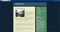 Desktop Screenshot of olympicwatch.blogspot.com