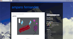 Desktop Screenshot of amparo-fernandez.blogspot.com