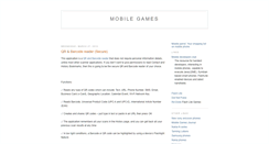 Desktop Screenshot of flashlitemobilegames.blogspot.com