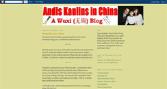 Desktop Screenshot of andiskaulinsinchina.blogspot.com