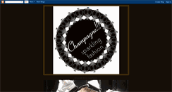 Desktop Screenshot of champagnesparklingfashion.blogspot.com