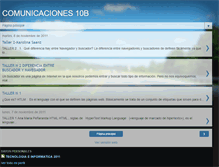 Tablet Screenshot of comunicaciones10b.blogspot.com