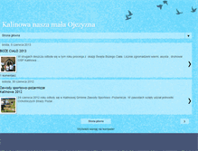 Tablet Screenshot of kalinowa.blogspot.com