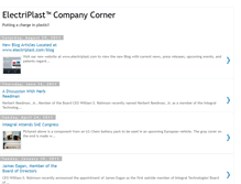 Tablet Screenshot of officialelectriplast.blogspot.com