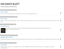 Tablet Screenshot of nusdanceblast.blogspot.com